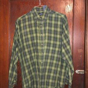 Mens Puritan Plaid Button-up